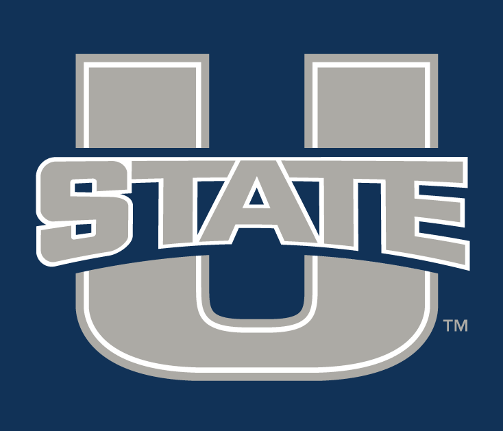 Utah State Aggies 2012-Pres Alternate Logo 02 vinyl decal